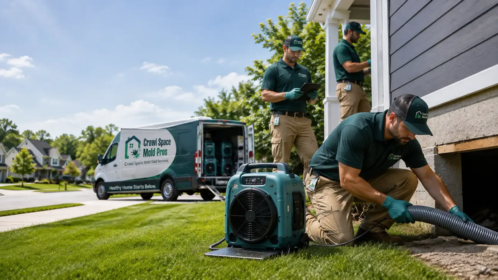Crawl Space Mold Removal in Benton, PA